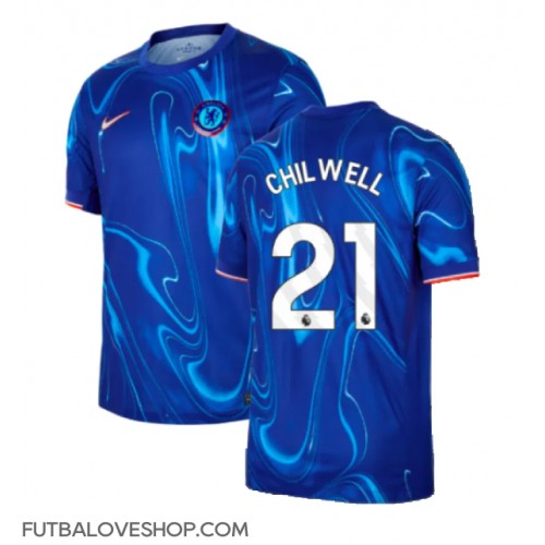 Dres Chelsea Ben Chilwell #21 Domáci 2024-25 Krátky Rukáv